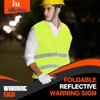 iMonse Warning Safety Triangle Kit, Emergency Roadside Warning Reflective Triangle