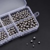 sourcing map 600pcs G16 Precision Balls Assortment Kit 1/4" 3/16"