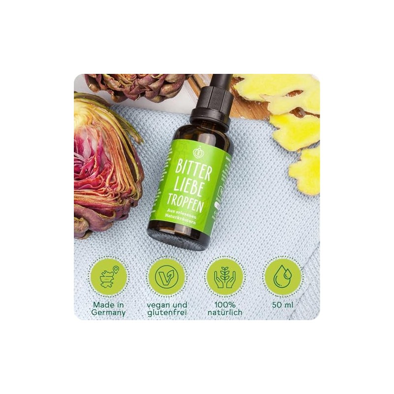 BitterLiebe Original Bitter Substances Drops 50 ml from The Lion's