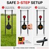3/8 Inch Thick Carbon Steel Spinner Shooting Target Self Resetting