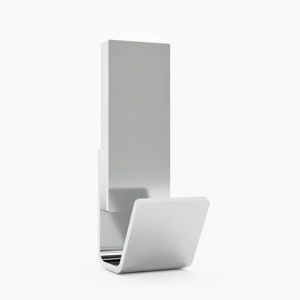 Zen Soul Bath Robe & Towel Hook, Colour: Polished Chrome,