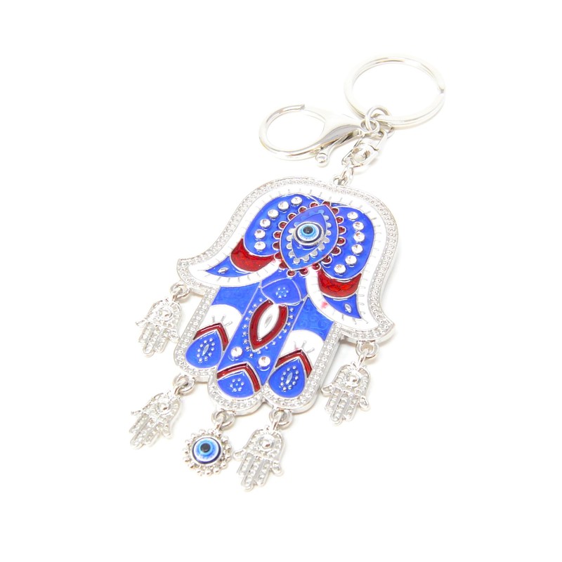 BETTER WITH FRIENDS Key Ring The Evil Eye Haram. Khamsa.