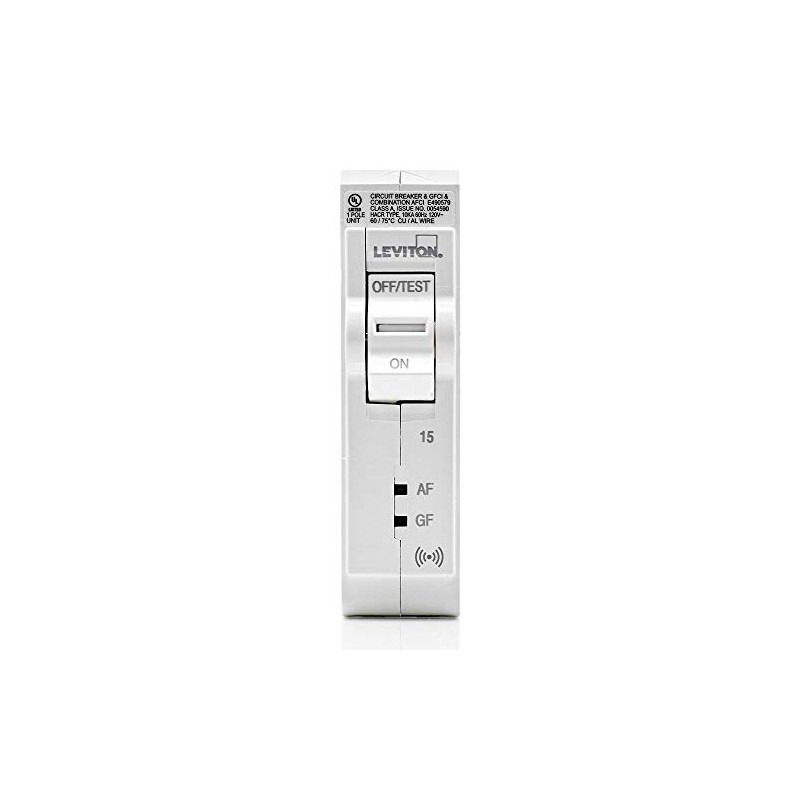 Leviton LB115-DS 15 Amp, 1-Pole Plug-on Smart AFCI/GFCI Branch Circuit