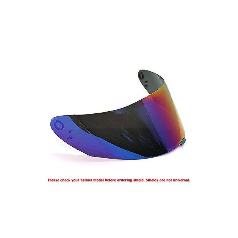 1Storm Motorcycle Dual Lens Full Face Helmet Shield: Model HJAH15