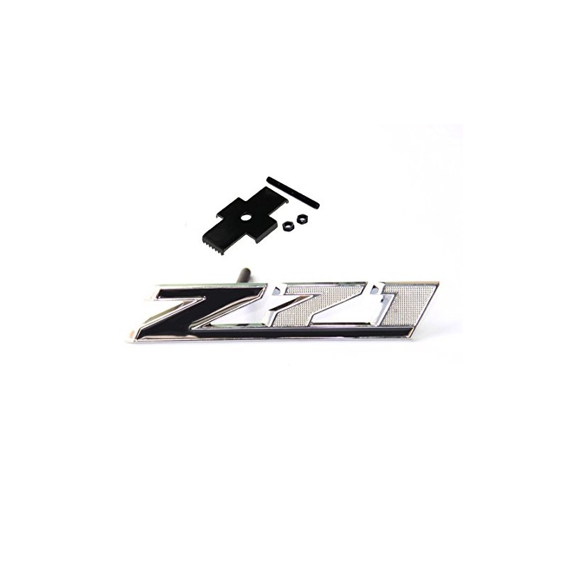 Yoaoo 1x OEM Black Grille Z71 Emblem Badge 3D Compatible