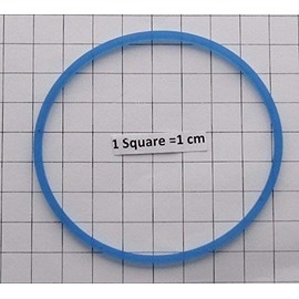 Fab International Replacement Gasket Compatible with Sensio Bella Cucina Gasket (4, Blue) After Market Part