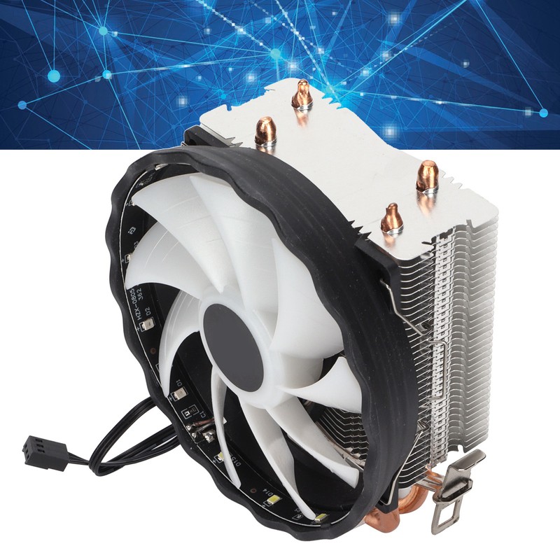 CPU Cooler Double Tower Efficient Mute Double Heat Conduction Single