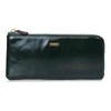 Balcos Women's L-Shaped Long Wallet, Lola Wallet, Genuine Leather, Zipper,