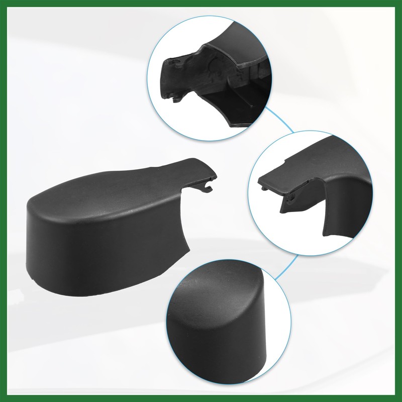 Motoforti Rear Windshield Wiper Arm Nut Cover Cap Fit for