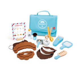 Hape Kit Parrucchiere, Set da Gioco per Bambini con Strumenti realistici, Gioco di Ruolo Creativo
