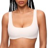 INLYRIC Women's Natrelax Bralette Underwire Support Double Lined Non Padded