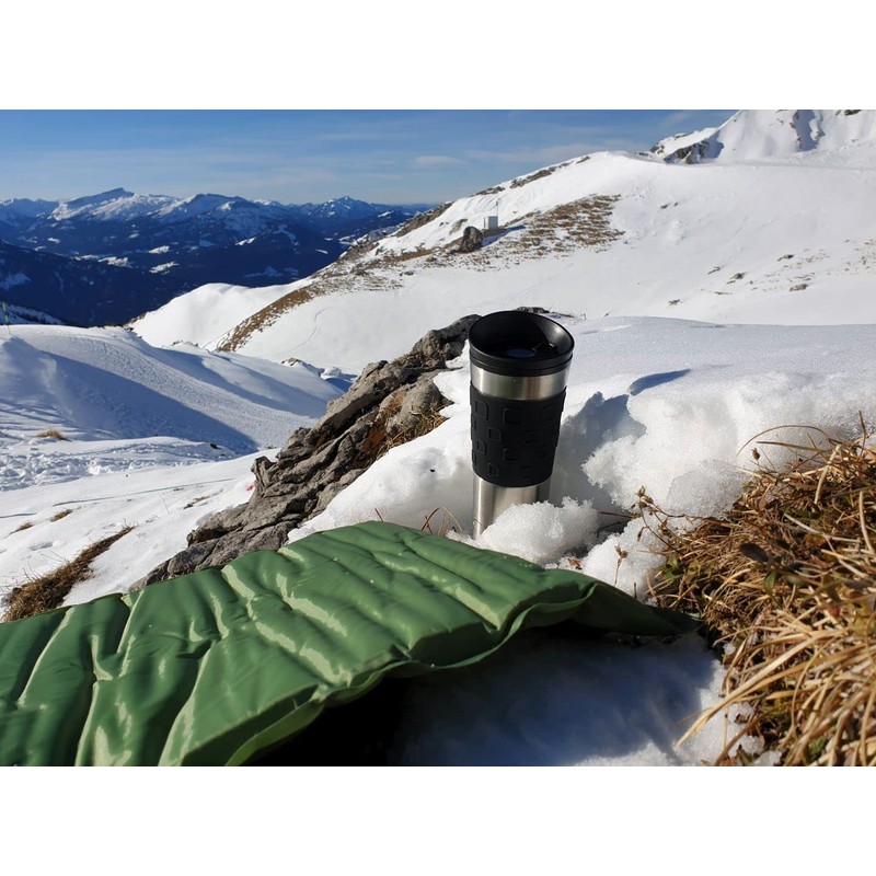 Basic Nature Unisex - Adult Inflatable Seat Cushion, Green, One