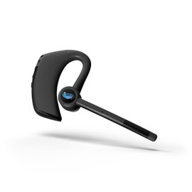 BlueParrott M300-XT Auriculares con cancelación de ruido manos libres Bluetooth en la oreja para teléfonos móviles con hasta 14 horas de tiempo de conversación para profesionales móviles y conductores en movimiento, color negro