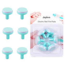 Baby Nail File Replacement Heads, Safe Electric Nail Trimmer Pads Refills Grinder Buffer Attachments Nail Care Filer Tool for Newborn Infants Toddlers