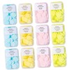 Kisangel 16 Packs Portable Soap Sheets Bulk Guest Soap Flakes