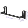 Over Cabinet Towel Holder, 2 Pack Kitchen Cabinet Door Towel