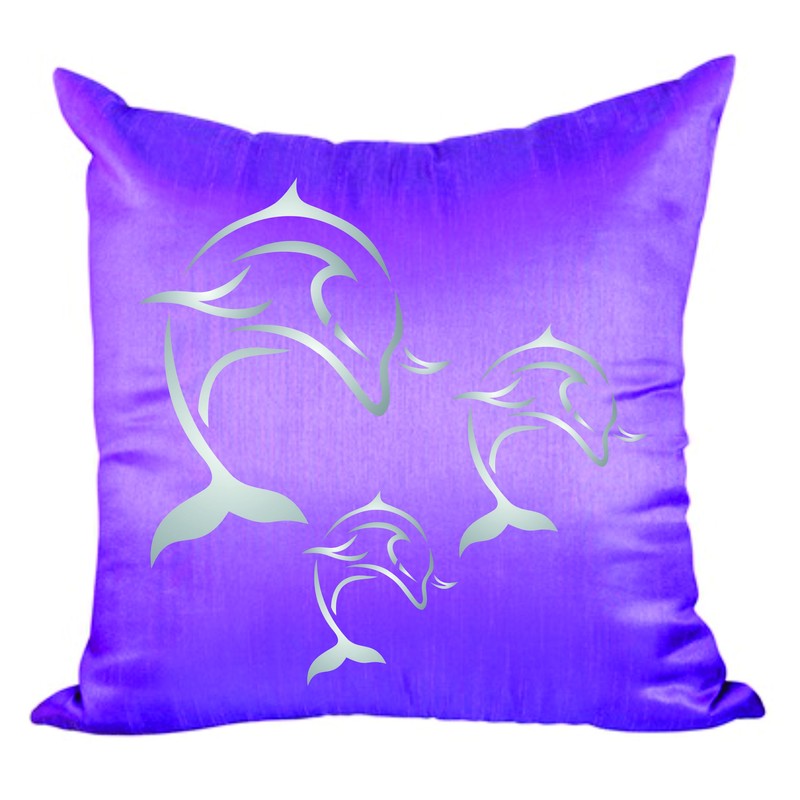 Dolphin Stencil - 16.5 x 16.5 cm (S) - Reusable