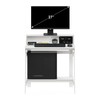 Furinno Simplistic A Frame Computer Desk, Regular, White