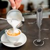 SIMPLETaste Milk Frother Handheld Battery Operated Electric Foam Maker, Drink
