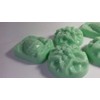 5pc Mistletoe Scented Guest Soaps - Pinecone and Poinsettia Design