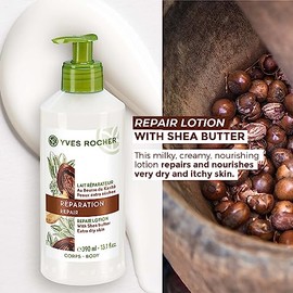 Yves Rocher Repair Lotion for Extra Dry Skin | Repair & Nourish |13.1 fl oz