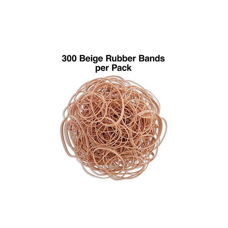 Staples 646094 Economy Rubber Bands Size #54 Assorted 1/4 Lb.