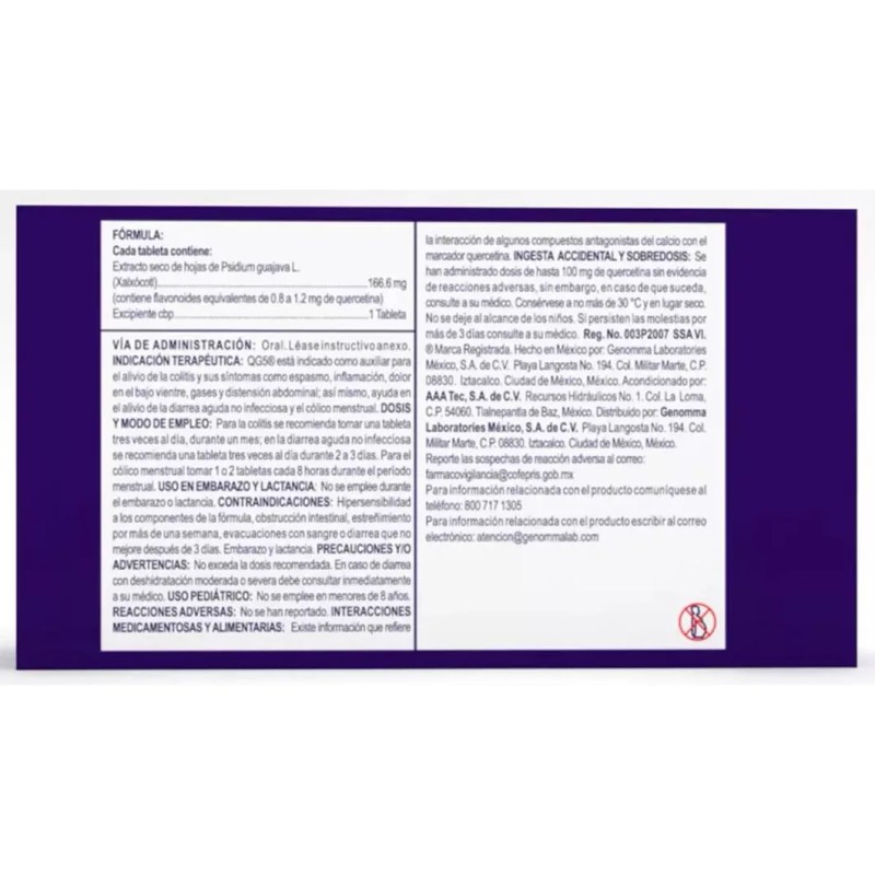 Qg5 30 Tabletas Pack 2