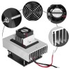 Mini Air Conditioner,DC 12V Thermoelectric Peltier Cooler Refrigeration Cooling System