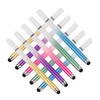 COHEALI 10pcs Macaron Gradient Dual Tip Touch Screen Stylus Pens