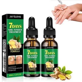 JAYSUING 【Buy 1 Get 1 Free】JAYSUING Ginger Nail CareSerum, Moisturizes, Strengthen and ThickensNails - Specification: 1 conut