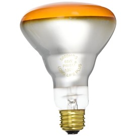 Prism BC9270 404028 - BR30AMB65/5 - Amber 65W Incandescent Flood Light Bulb
