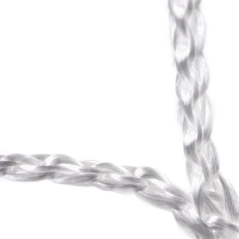247Garden 6X200FT All-Season Trellis Netting w/ 6in Square Mesh (White,