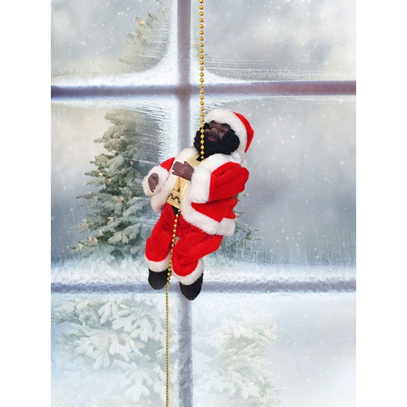 Electric Ladder Toys Climbing Ladder Santa Home Decoration