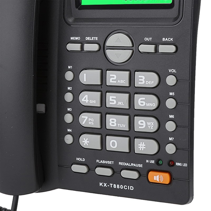 Clear Sound Caller ID Display Landline Telephone with Mute Function