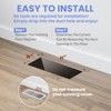 Howeall 2x12 Inches 4 Pack Heavy Duty Walkable Floor Register
