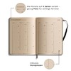 matabooks Samaya 2026 A5 Calendar, Colour: Black, Vegan Year Planner