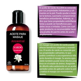 Aceite Para Masajes Nardo Grado Terapeutico