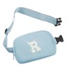 COSHAYSOO Blue Belt Bag Small Waist Fanny Pack Crossbody Purse