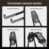 YouthZeal 30 Pack Garage Hooks, Heavy Duty Steel Wall Mount