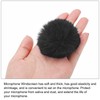PATIKIL Furry Microphone Windscreen 7mm x 60mm Mic Cover Windshield
