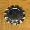 McDonald's Vintage McDonald's "Un-Used" Aluminum Tin Ashtray 1980’s 4” Diameter