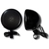 Patriot Black Headlamp Style Motorcycle 2-Way Speaker PAIR NEW Water