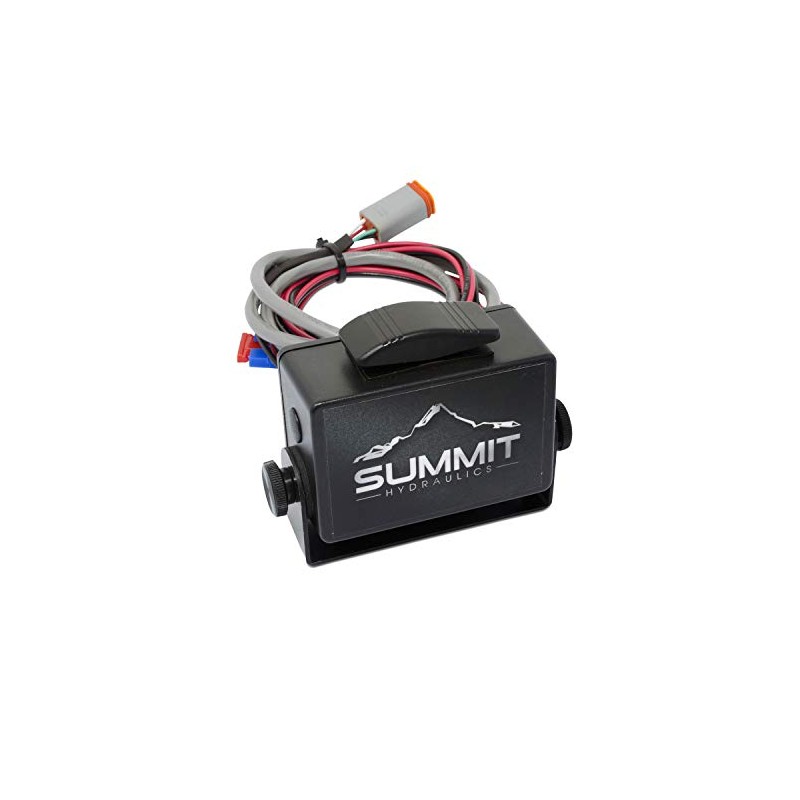 Summit Hydraulics Momentary Rocker Switch Box Control for 1 Spool
