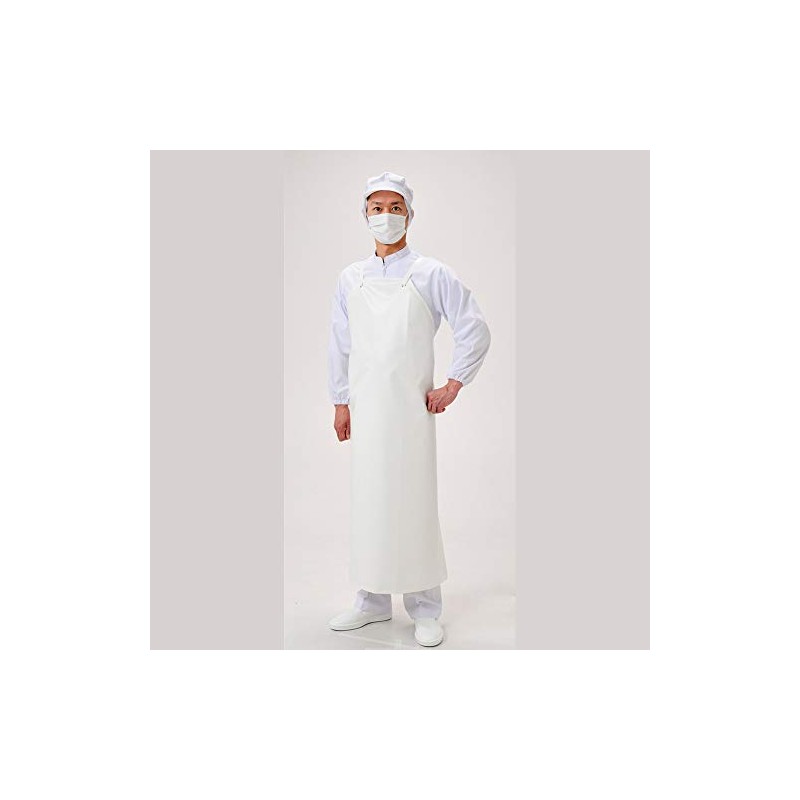 kohshin Rubber Neo Fresh Waist Apron 100 White