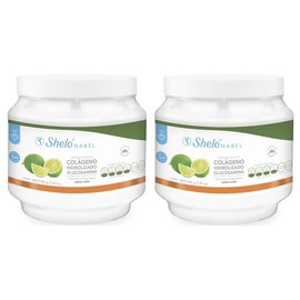 Pack 2Pz Colágeno Hidrolizado y Glucosamina Limón Suplemento Alimenticio 450g S622-2