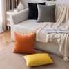 EMEMA Velvet Cushion Cover, Decorative, for Sofa, Bedroom, Lumbar Cushions,