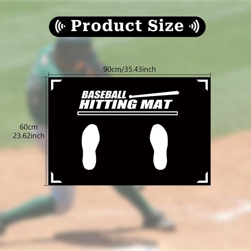 Xanadued Baseball Training Mat, T Ball, Baseball and Softball Batter