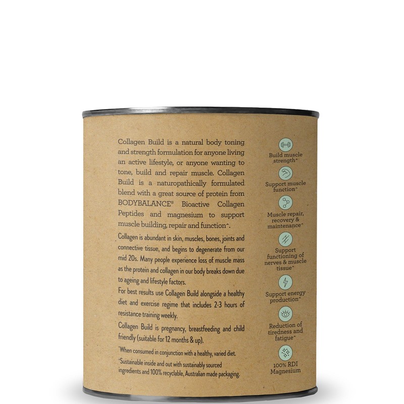 Nutra Naturals Collagen Build - Unflavoured 225g