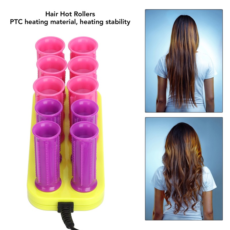 70W Hair Hot Rollers Fast Heating Long Lasting Hair Styling