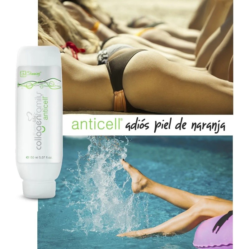 Crema Anti Celulitis Estrías Reafirmante 250ml Dharmalife